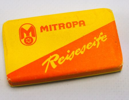Reiseseife „Mitropa“, Sammlung DDR Museum Berlin