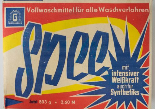 Spee-Vollwaschmittel, Sammlung DDR Museum Berlin