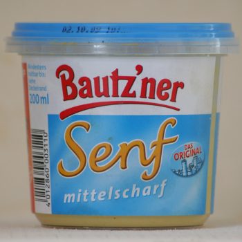 Bautz’ner Senf, Foto: Frank Vincentz [CC BY-SA 3.0 (https://creativecommons.org/licenses/by-sa/3.0)], from Wikimedia Commons